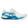 Gel-Resolution 9 Gravelschoen Dames - wit, blauw