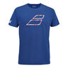 Exercise Big Flag T-shirt Heren - blauw, 