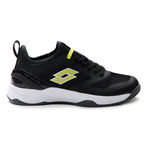 Lotto Tennisschoenen Lotto Mirage 200 Gravelschoen Heren-Zwart,Limoen
