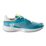 Allcourt schoen Wilson Wilson Kaos Swift 1.5 Allcourt Schoen Dames-Turkoois,Wit