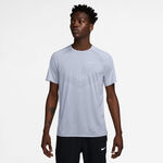 Nike Kleding Nike Stride Tee Hardloopshirt Heren-grijs, grijs
