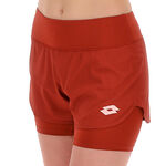 Lotto Kleding Lotto TECH W II - D1 SHORT Shorts Dames - wijnrood