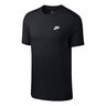 Sportswear Club T-shirt Heren - zwart, wit