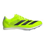 adidas Hardloopschoenen adidas Distancestar Spikes Unisex-neongroen, zwart