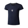 Retriever T-shirt Meisjes-Donkerblauw,Wit