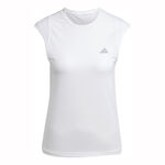adidas Kleding adidas Fast Hardloopshirt Dames-Wit