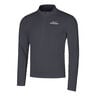 Pacer Flash Half-Zip Hardloopshirt Heren-Donkergrijs