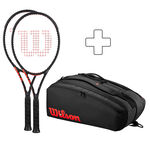 Wilson Racketpakket Wilson Clash 100 Pro V3.0 Tourracket