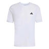 Bas T-shirt Heren-wit