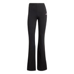 adidas Kleding adidas Essentials Small Logo Flared Tight Dames-zwart