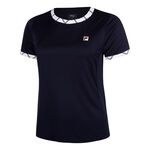 Fila Kleding Fila Yamila T-shirt Dames-Donkerblauw