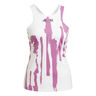 New York Y Tanktop Dames-Wit,Paars