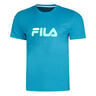 Logo T-shirt Heren-Petrolblauw