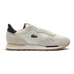Lacoste Schoenen Lacoste Partner 70S Vrijtijdsschoen Heren-Wit,Donkergroen