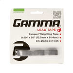 Gamma Toebehoren voor rackets Gamma Loodband Verpakking 2 Stuks 12,7mm-Zilver