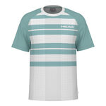 HEAD Kleding HEAD Performance T-shirt Heren-Wit,Mint