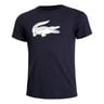 Core T-shirt Heren - donkerblauw, wit