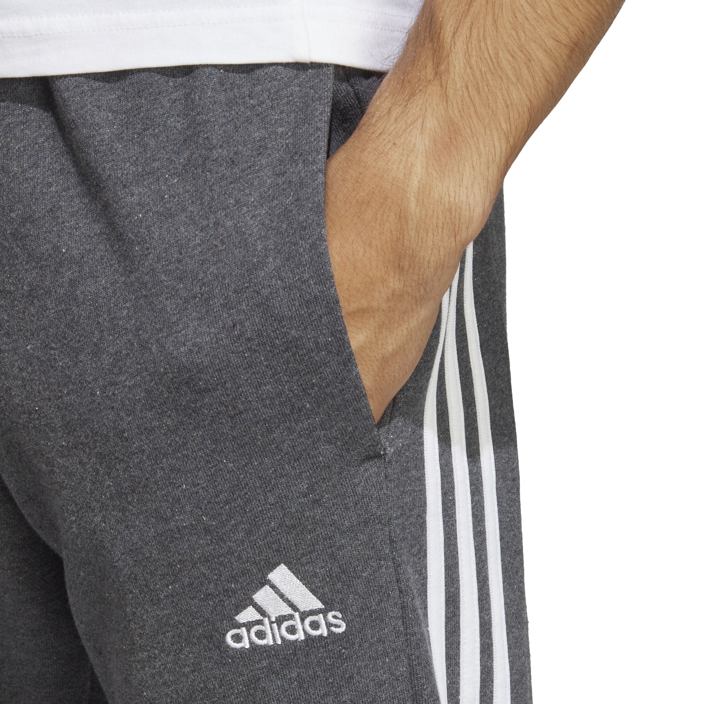 Adidas essentials 3 stripes broek heren hot sale