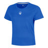 Spin T-shirt Dames - blauw, wit