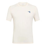 Diadora Kleding Diadora Ss T-shirt Heren-Cr&egrave;me