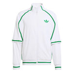 adidas Kleding adidas Trainingsjack Heren-Wit,Groen