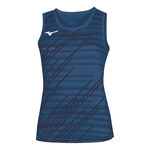 Mizuno Tanktop Mizuno Team Chiba Tanktop Dames-donkerblauw
