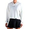 Hypersoft Sweater met capuchon Dames-wit
