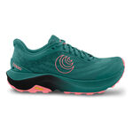 TOPO ATHLETIC Hardloopschoenen TOPO ATHLETIC Ultraventure 4 Trailschoen Dames - petrolblauw, roze