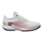 Wilson Tennisschoenen Wilson Kaos Swift 1.5 2024 CLY Gravelschoen Dames-Wit,Rood