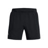 Launch 5 Inch Hardloopshorts Heren-Zwart