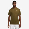 Court Dri-Fit Solid Polo Heren-Olijf