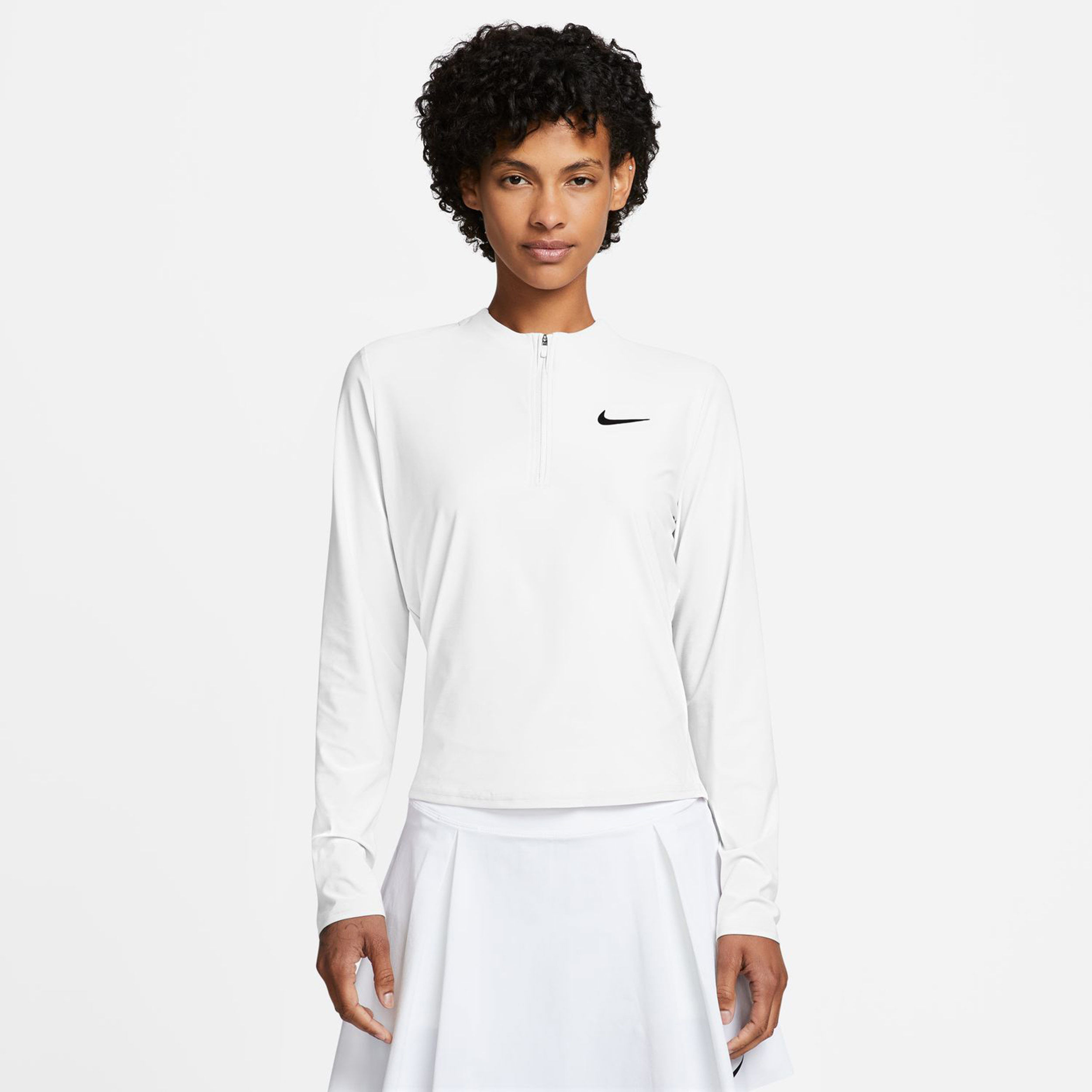 Buy Nike Court Dri Fit Advantage Longsleeve Dames Wit online Tennis Point BE
