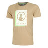 Wild Layer T-shirt Heren-Beige,Neongroen