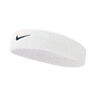 Swoosh Classic Haarband Unisex - wit, zwart