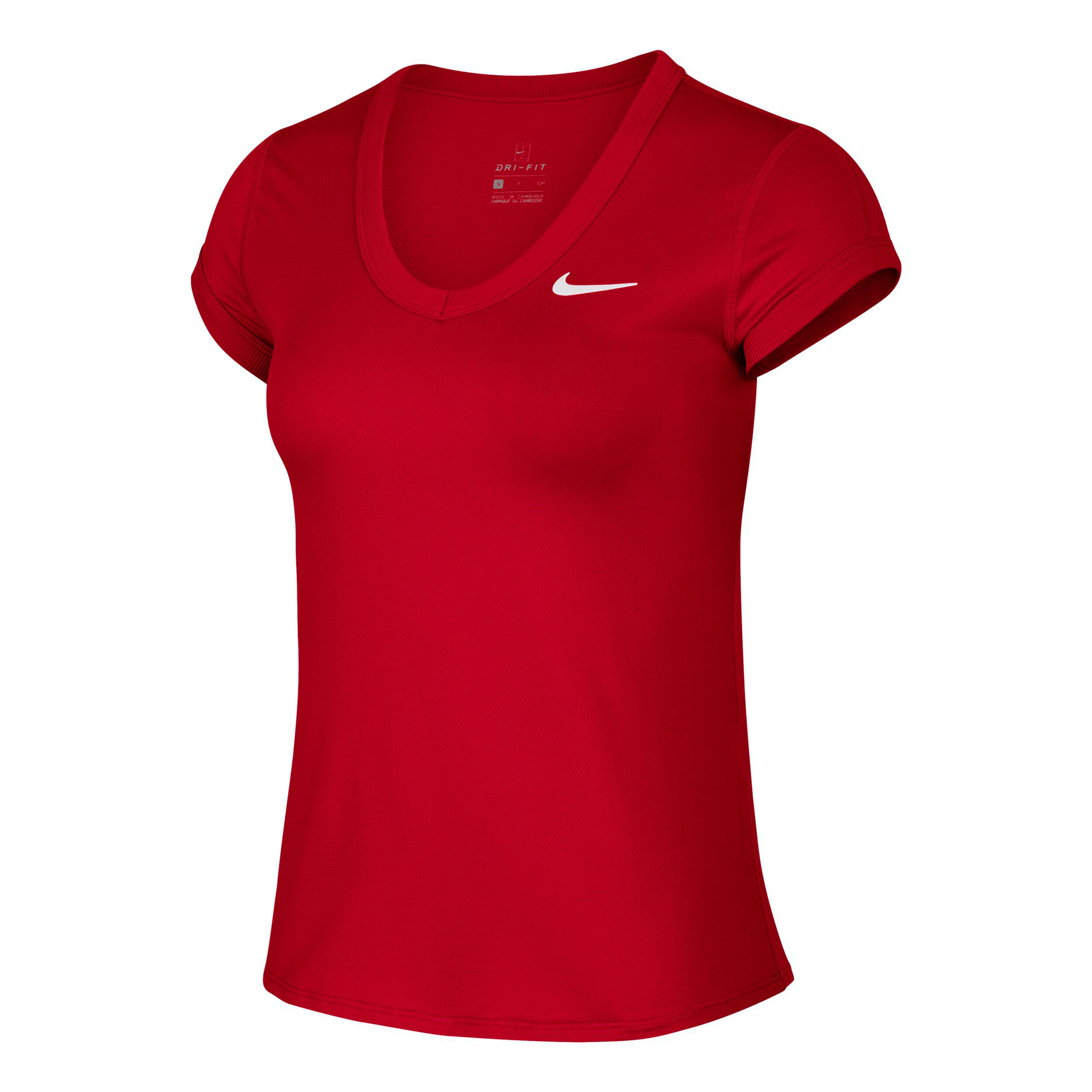Rood nike shirt dames deals