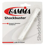 Gamma Toebehoren voor rackets Gamma Shockbuster Demper Lang Verpakking 1 Stuk-Wit