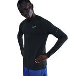 Nike Kleding Nike Stride Hardloopshirt Heren - zwart, zilver