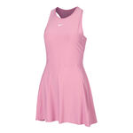 Nike Tenniskleding Nike Dri-Fit Victory Jurk Dames-Pink,Wit