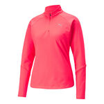 Puma Kleding Puma Knit Half-Zip Longsleeve Dames-Pink