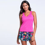 Lucky in Love Kleding Lucky in Love Clubhouse Tanktop Dames - pink, 
