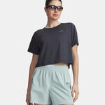Under Armour Hardloopshirt Under Armour Explor Trail Run Graphic  Hardloopshirt Dames-antraciet, antraciet