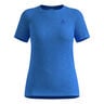 Essential Seamless Hardloopshirt Dames-blauw
