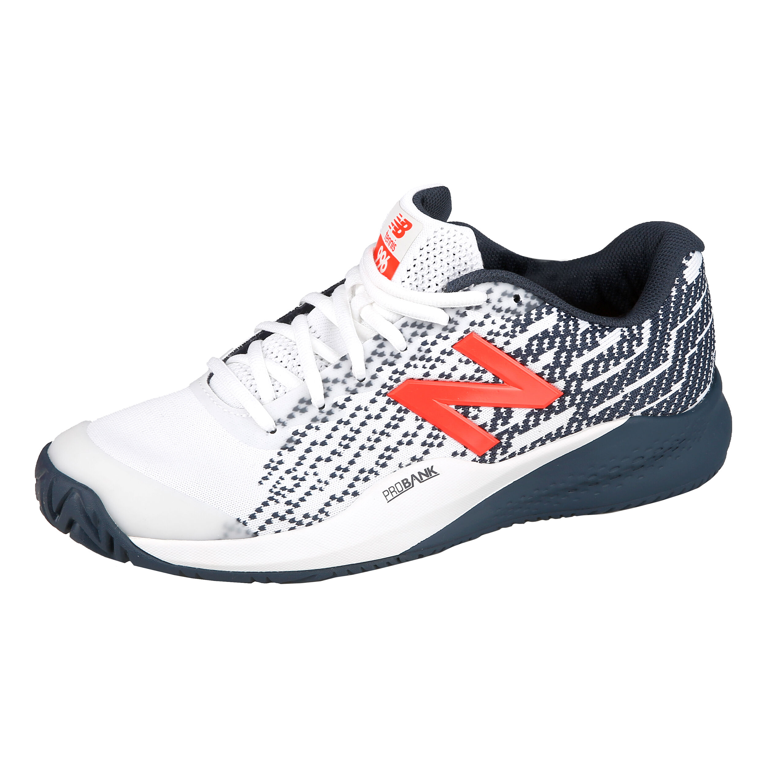 996 V3 Allcourt Schoen Heren Donkerblauw Wit