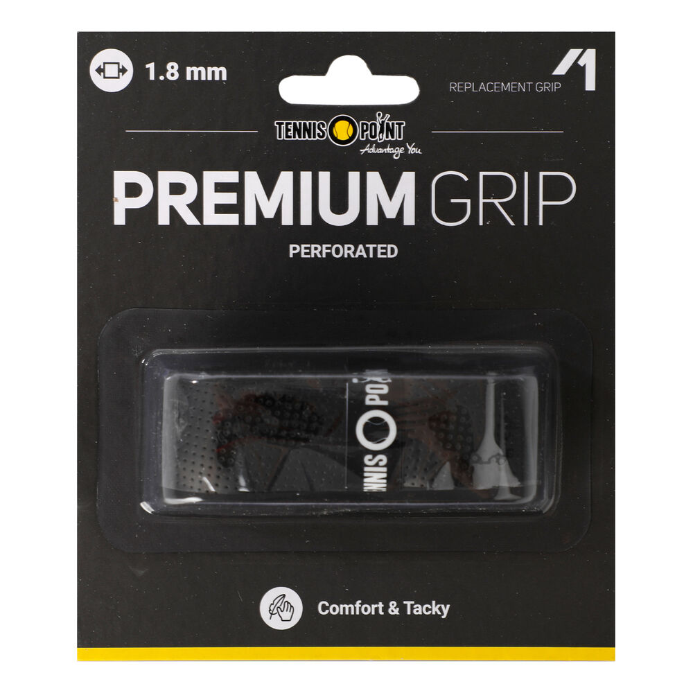 Tennis-Point Premium Grip Perforated Verpakking 1 Stuk