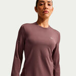 Nike Kleding Nike Swift Hardloopshirt Dames - bruin, zilver