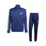 adidas Kleding adidas 3 Stripes Woven Trainingspak Heren-Donkerblauw,Wit