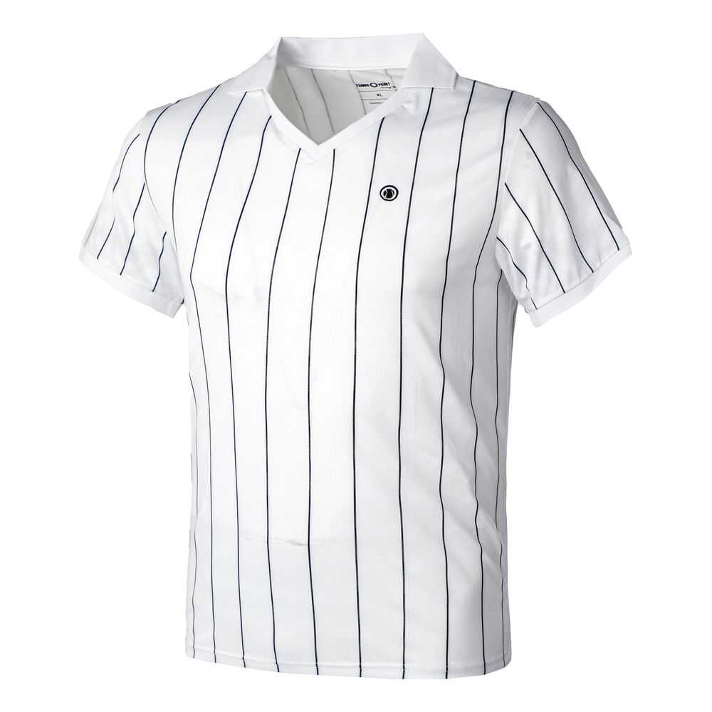 Tennis-Point Stripes Polo Special Edition Heren