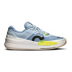 On Tennisschoenen On The Roger Pro 2 Gravelschoen Dames-Lichtblauw,Geel