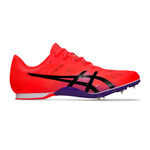 ASICS Spikes ASICS Hyper Mid Distance 8 Spikes Unisex-rood, zwart