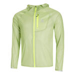 Odlo Kleding Odlo Zeroweight Dual Dry PK Waterproof Hardloopjas Heren-lichtgroen
